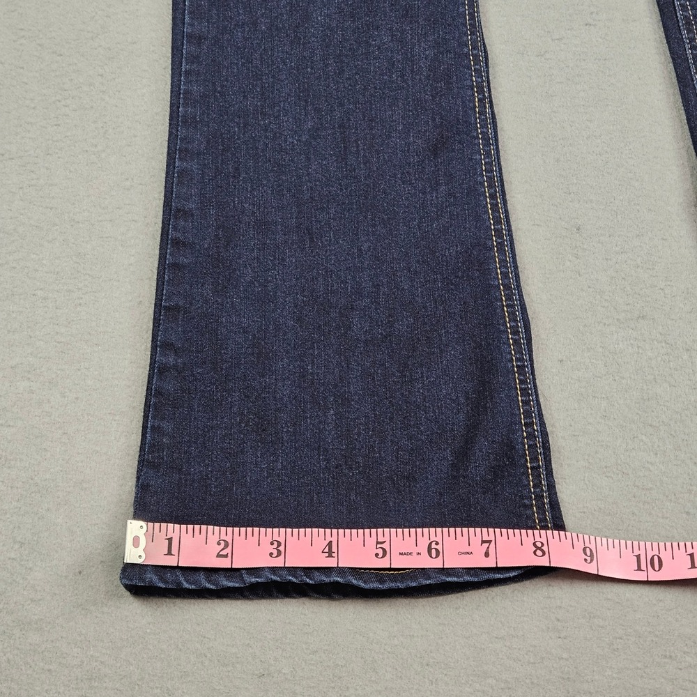 Democracy Ab-solution Womens Size 8 Itty Bitty Bootcut Jeans Dark Wash Blue - Picture 6 of 10